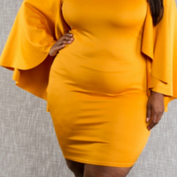 Mustard Yellow DRESS ..🆕 - Picture 3 of 3